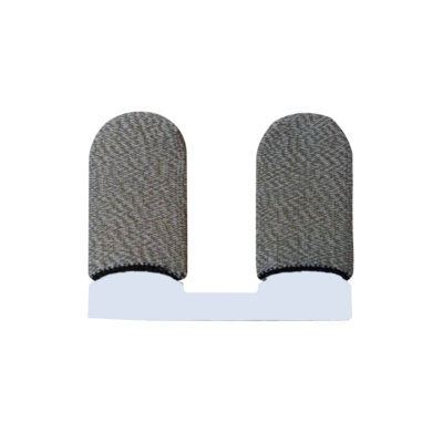 18针铜纤维白色黑边